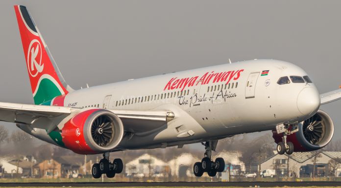 Un 787 dreamliner de Kenya Airways © Airplane-Pictures.net