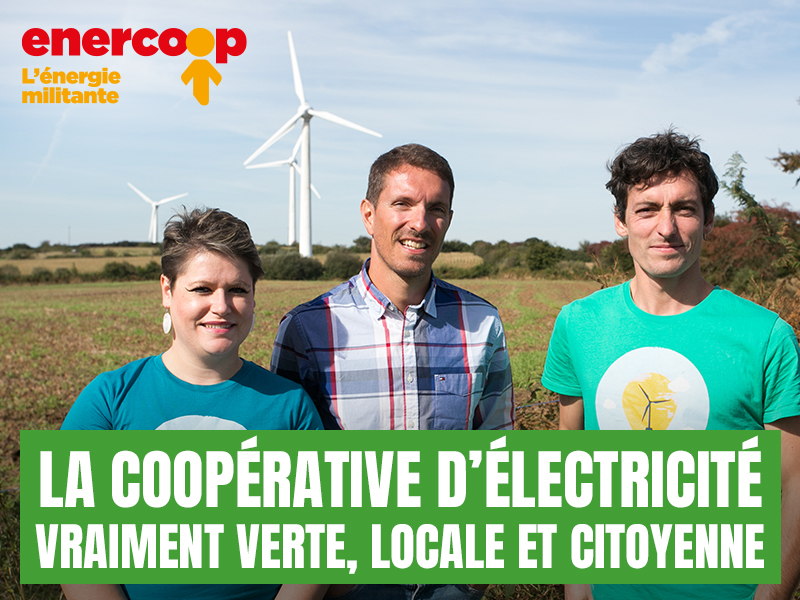 Parc éolien de Plougras, Enercoop Bretagne - DR : OMC