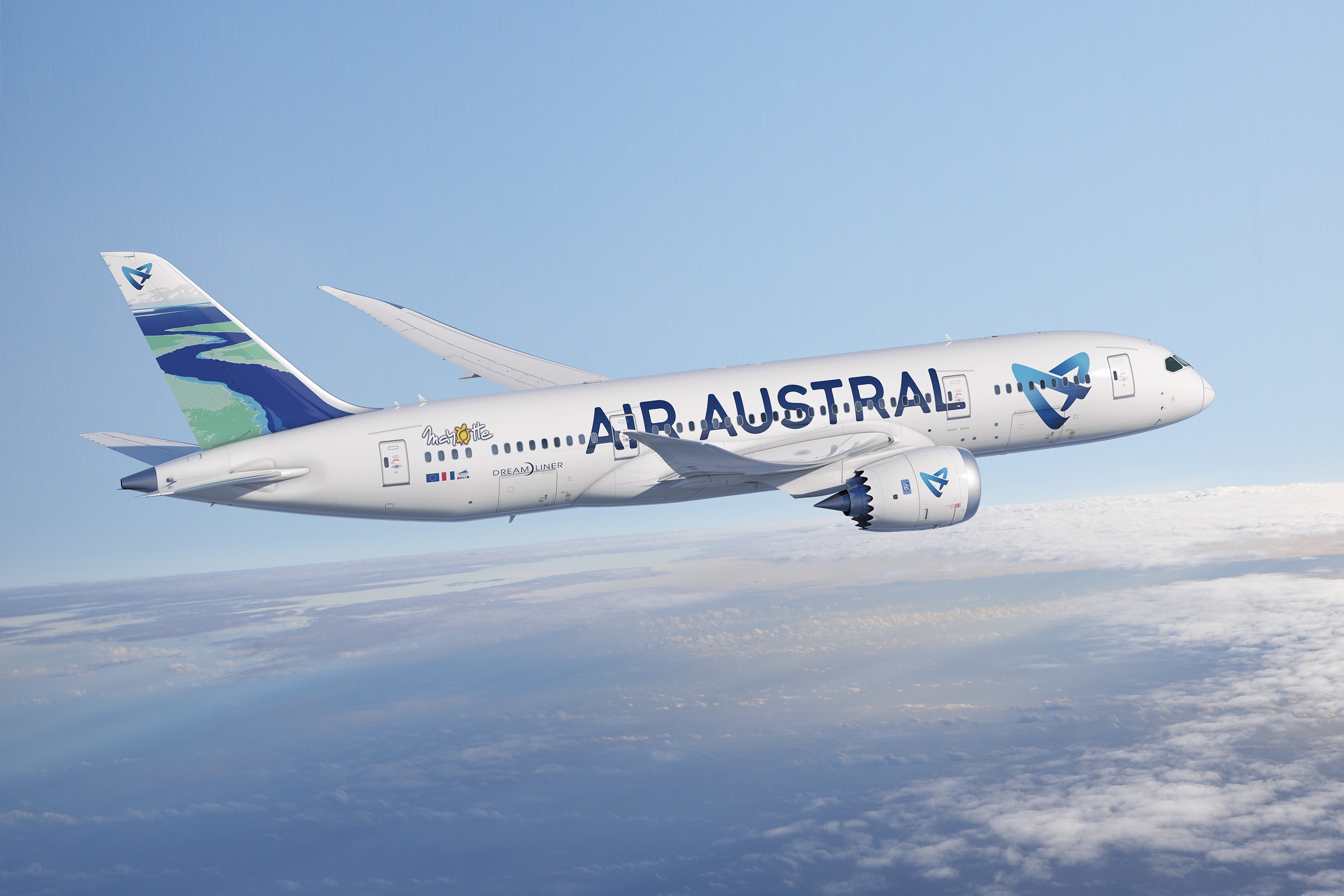 Air Austral a annoncé la prolongation de la suspension de ses vols vers la Chine - DR