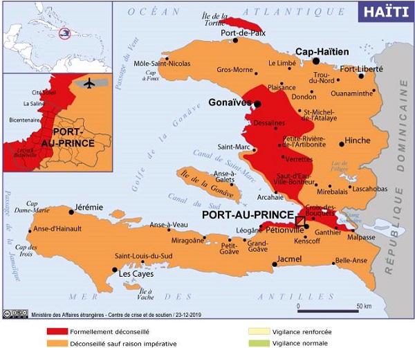 Une flambée de violence et de nombreux enlèvements ont été enregistrés en Haïti - Crédit photo : France Diplomatie