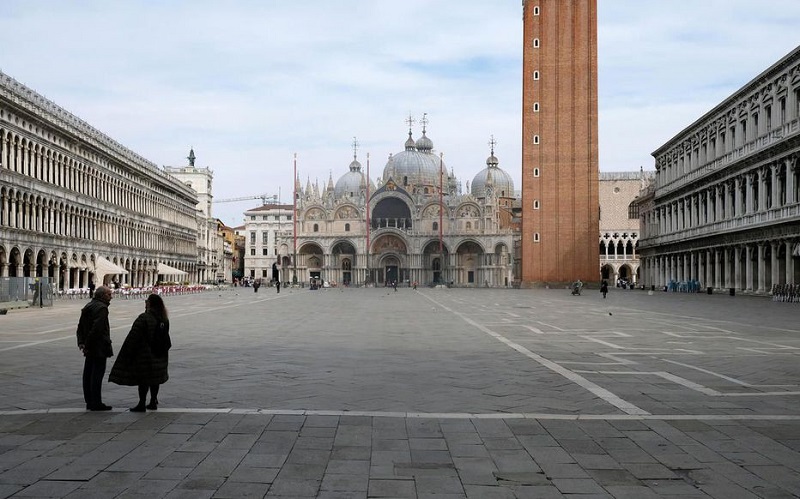 A l'arrêt le tourisme se cherche une raison d'espérer en Italie - Crédit photo : compte Twitter @thalassa2008