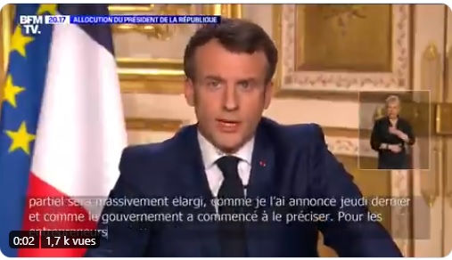 Emmanuel Macron : "les frontières à l'entrée de l'UE et de l'espace Schengen seront fermées"