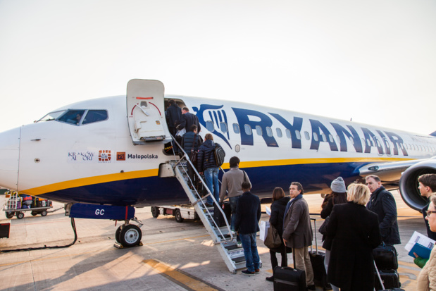 La semaine du 27 mars au 2 avril Ryanair n'opérera aucun vol depuis ou vers la France - DR