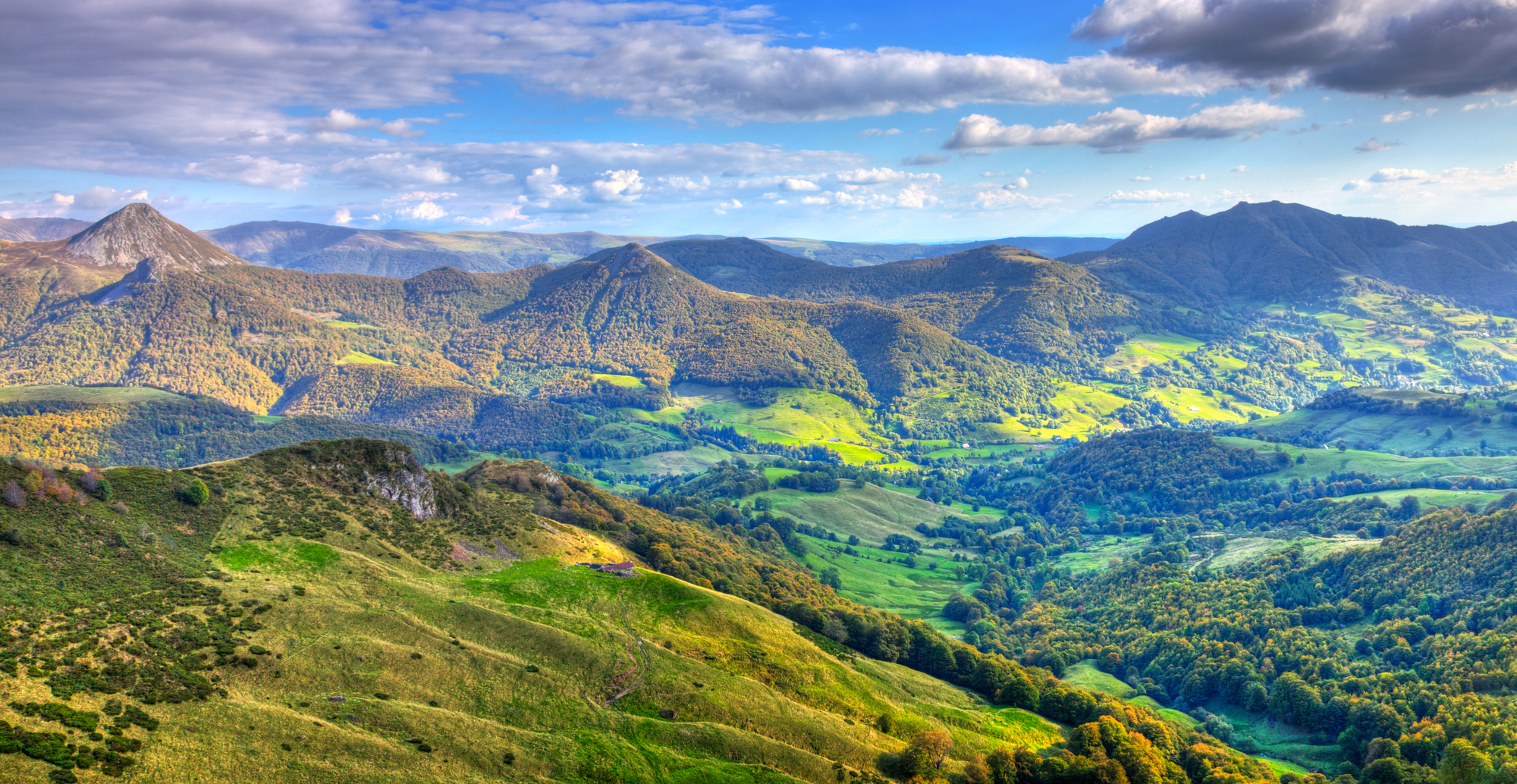 Massif du Cantalian (Auvergne) Crédit DepositPhoto