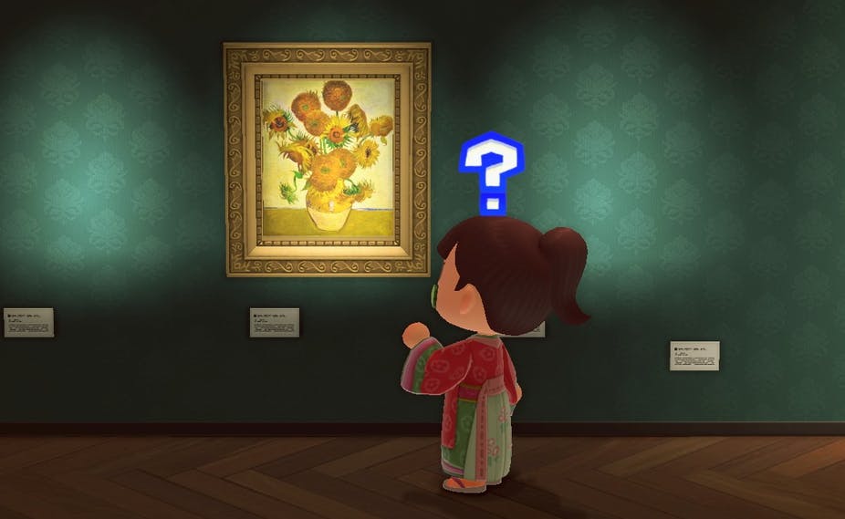 Un musée virtuel dans le jeu vidéo « Animal Crossing » Animal crossing / Lou B.