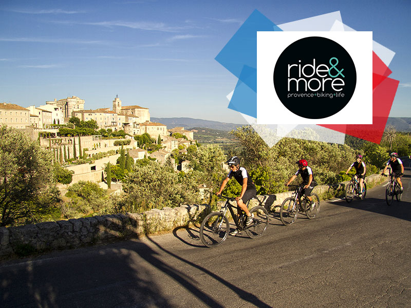 DR @rideandmore - Vélo électrique dans le Lubéron