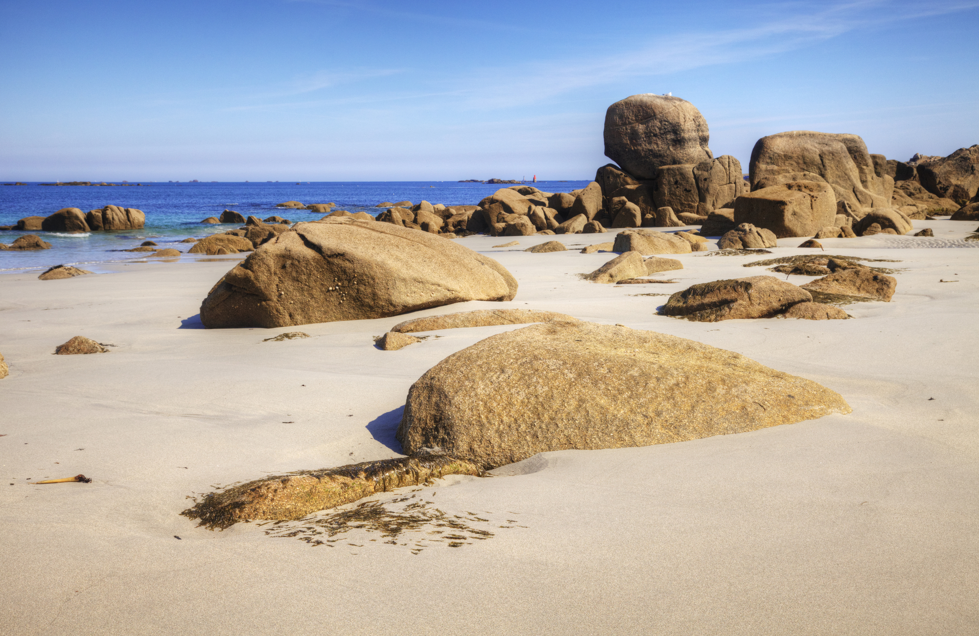 plage déserte de Bretagne /crédit DepositPhoto