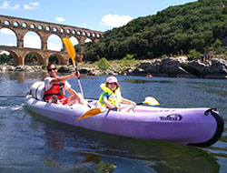 Canoë au Pont du Gard - DR BMG