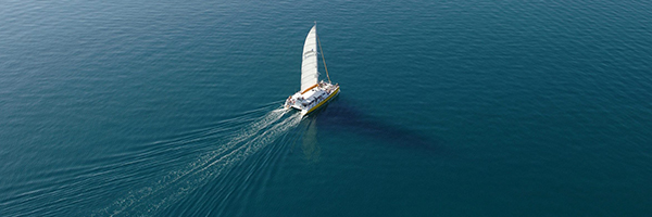 Baignade & Grillade en Catamaran dans la baie de Collioure / DR Feeling-Pyrénées