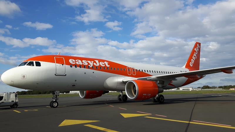 easyjet renforce son offre sur Nantes, Bordeaux et Rennes