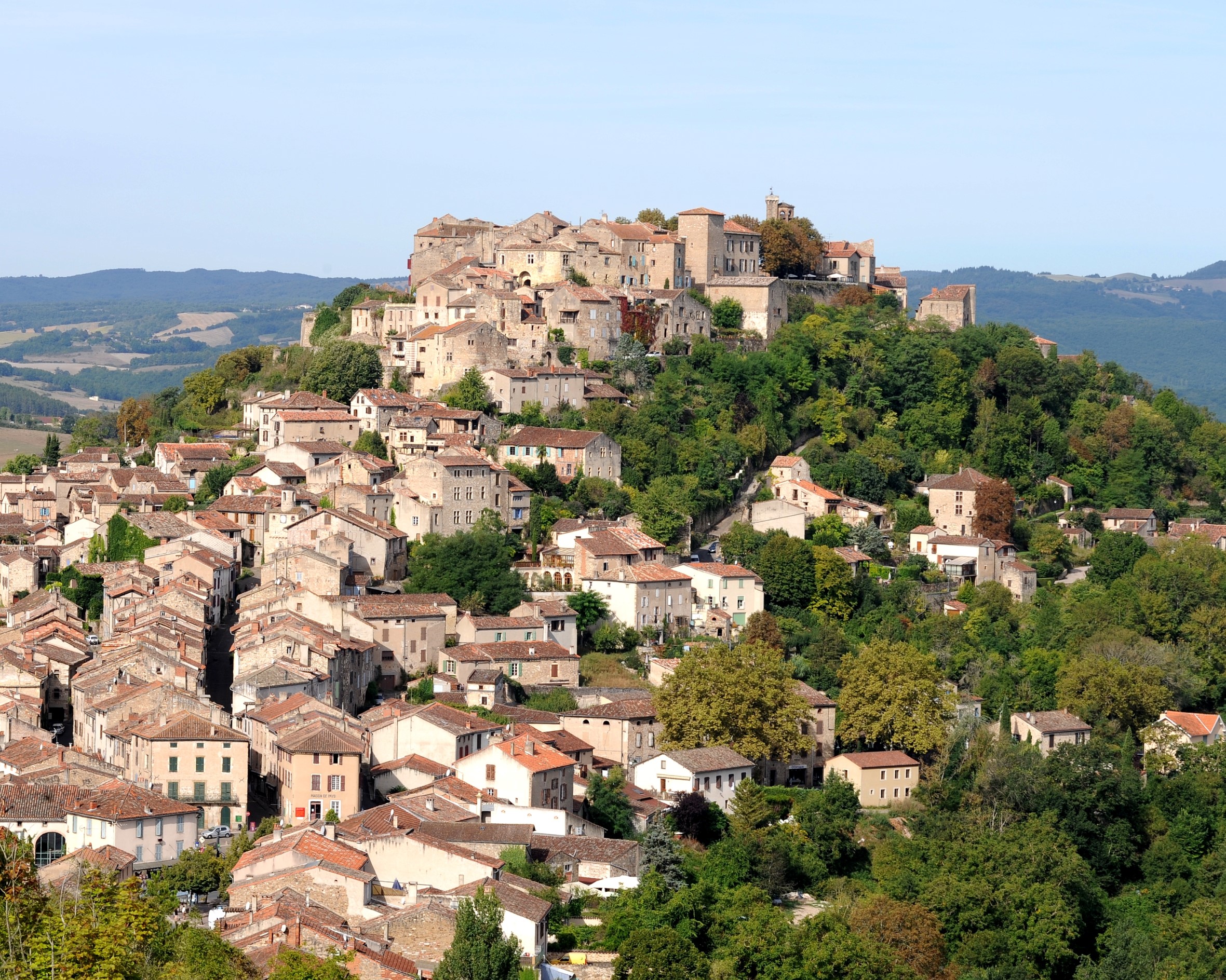 Le bien nommé Cordes-sur-Ciel. Patrice Thébault. CRT Occitanie.