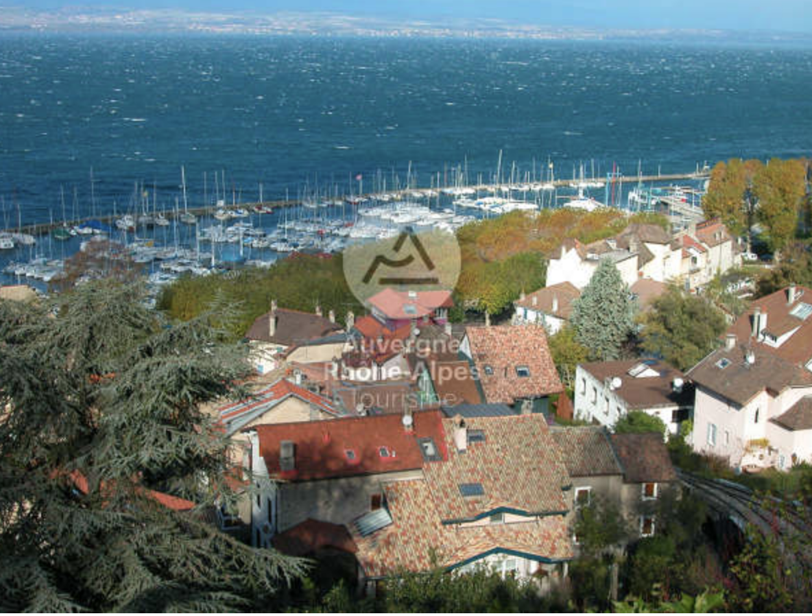 Le Lac Léman depuis Thonon-les-Bains - DR : OT Thonon-les-Bains