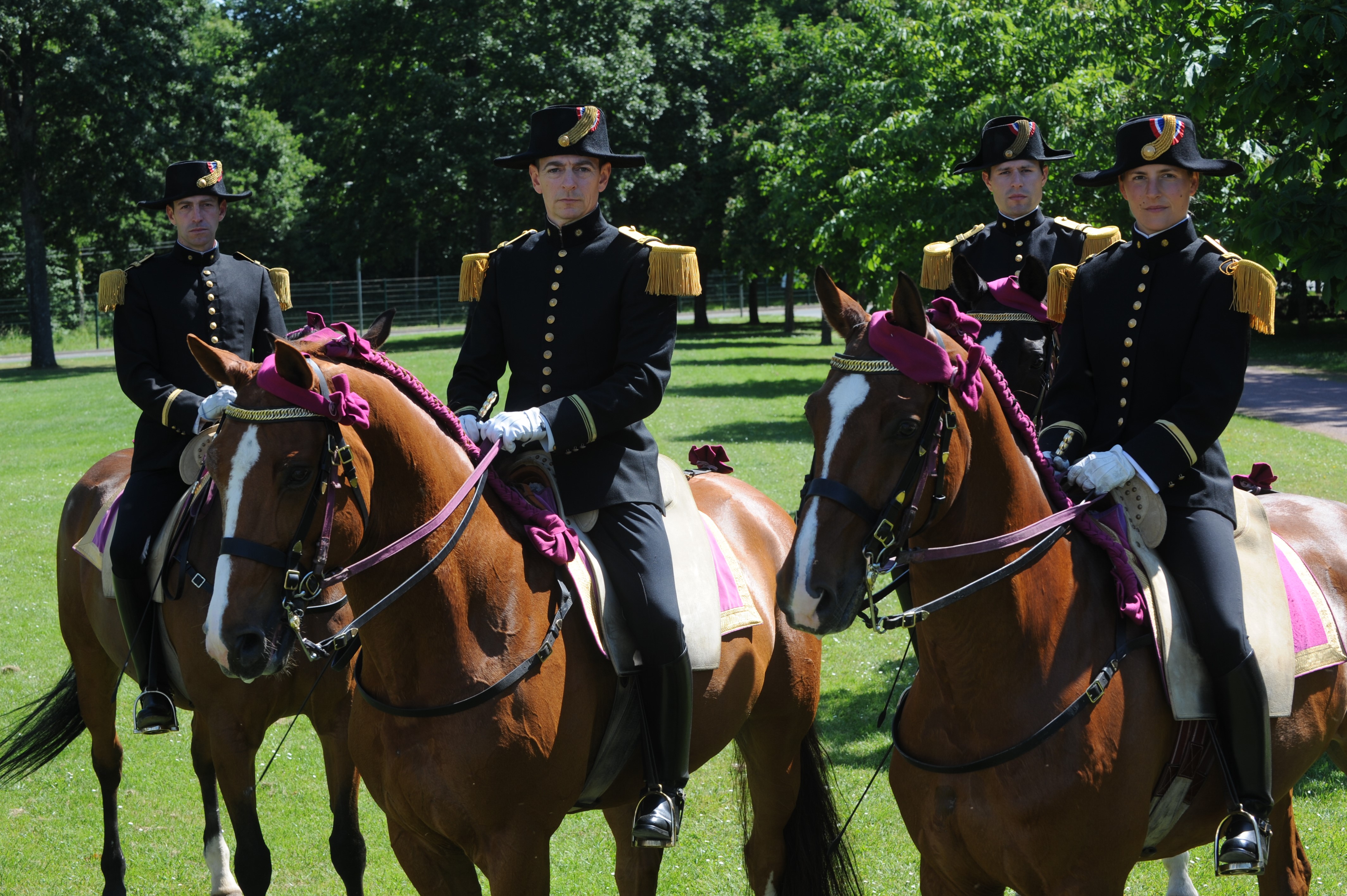 Ecuyers du Cadre noir de Saumur depuis 1815 - DR : Alain Laurioux Ecuyers du Cadre noir de Saumur depuis 1815 - DR : Alain Laurioux