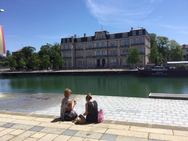 Les jardins du Mess, hôtel étoilé en bord de Meuse - DR : J.-P.C.