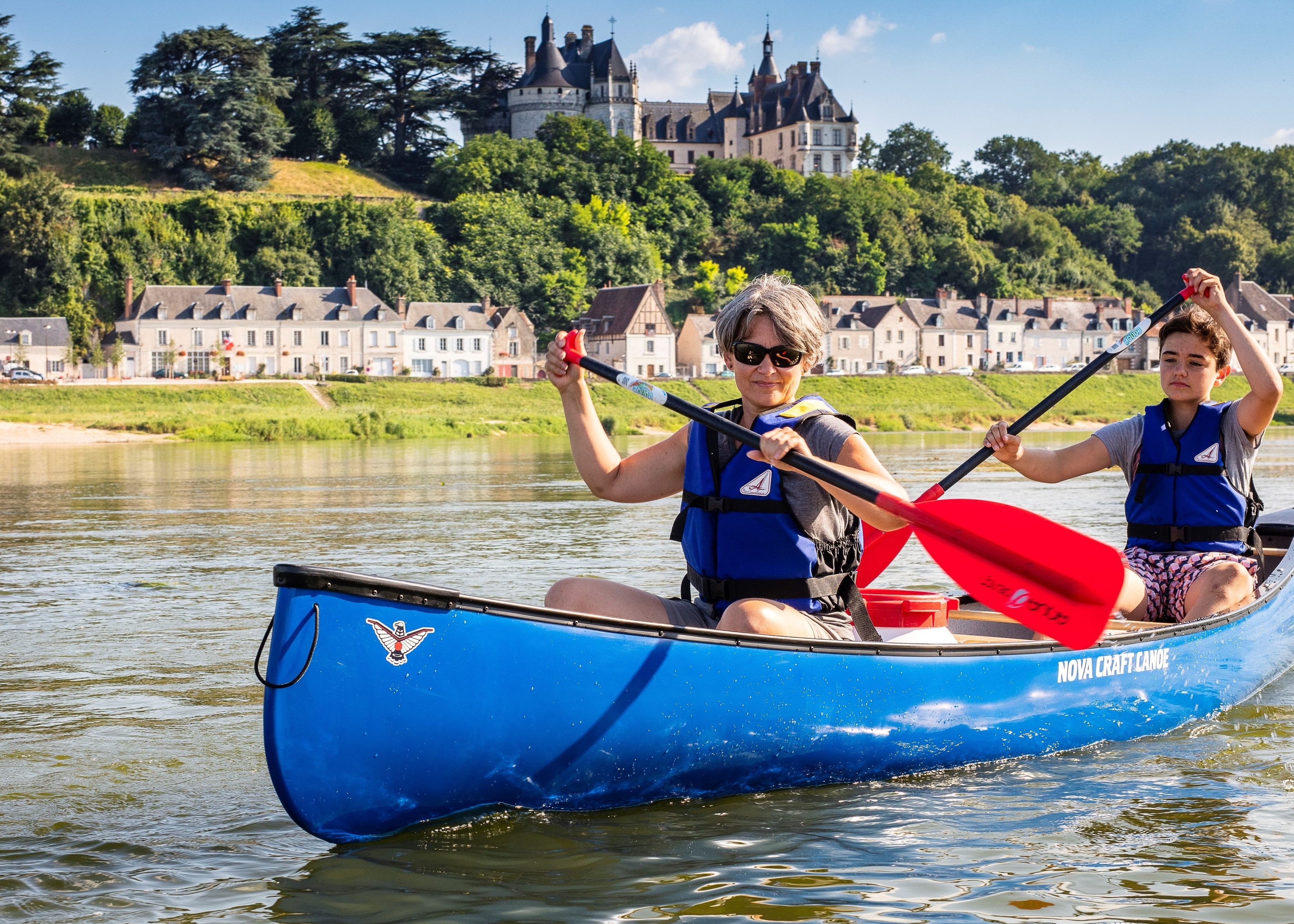 Que l’on soit novice, sportif ou en famille, le canoë-kayak se prête à tous les publics - DR : CRT Centre-Val de Loire