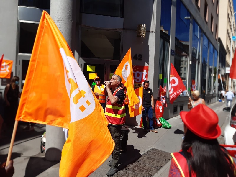 Passion des lles : mobilisation à Lyon des salariés de TUI France