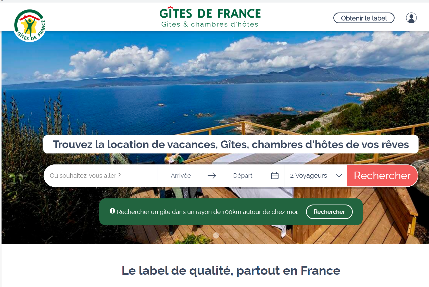 Gites de France offre aux soignants des semaines de vacances gratuites ou à prix cassé 