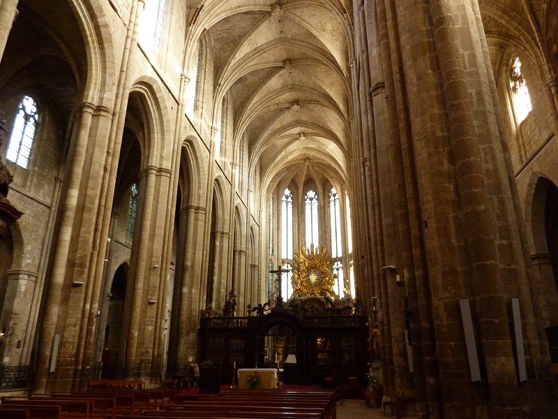 A l'intérieur de la basilique de Saint-Maximin - DR : Provence Verte et Verdon Tourisme