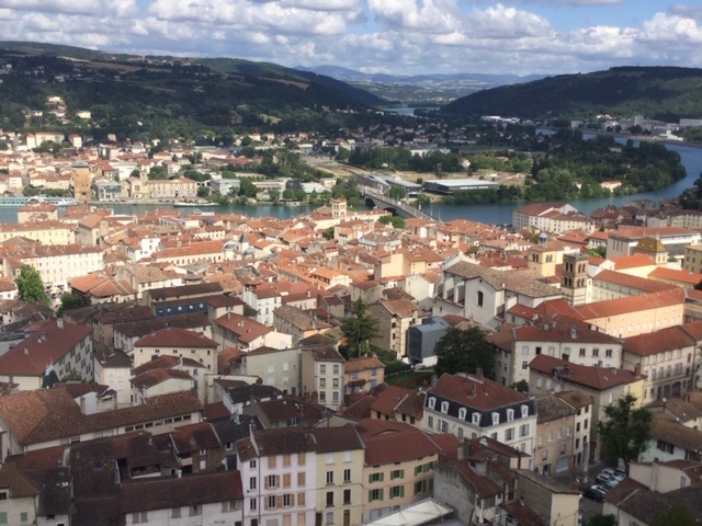 Vienne est un musée en plein air au bord du Rhône. Ici, vue du belvédère - DR : J.-P.C.