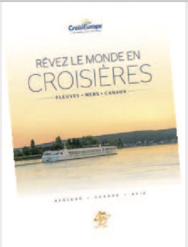 La nouvelle brochure CroisiEurope - DR La nouvelle brochure CroisiEurope - DR