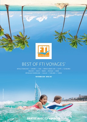 La nouvelle brochure Best Of de FTI Voyages. Cliquez sur l'image pour la consulter - DR