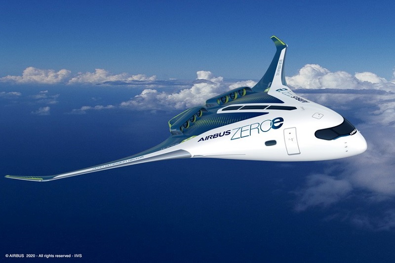 Les avions "0 émission" d'Airbus devraient voler en 2035 - Crédit photo : Airbus