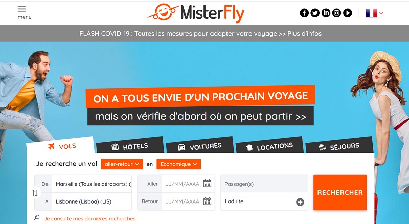 Misterfly vient d'annoncer un PSE concernant de 56 salariés sur les 307 salariés - DR