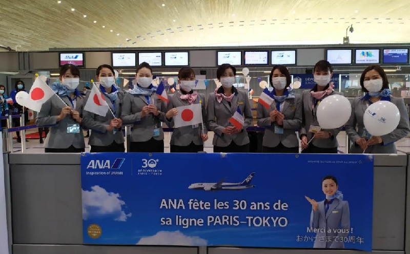 ANA : la ligne Paris-Tokyo souffle sa trentième bougie