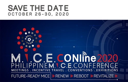 Philippines  : M.I.C.E.CONline se tient jusqu'au 30 octobre 2020