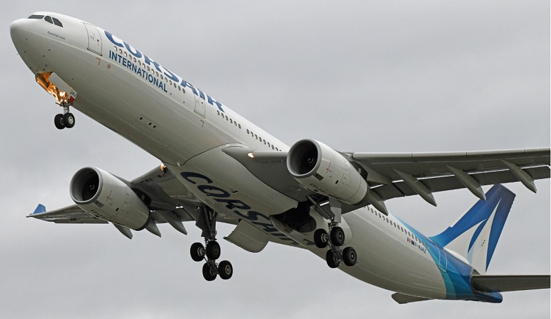 Les clients ayant un billet pour novembre peuvent demander le report ou le remboursement - Crédit photo : Corsair Les clients ayant un billet pour novembre peuvent demander le report ou le remboursement - Crédit photo : Corsair