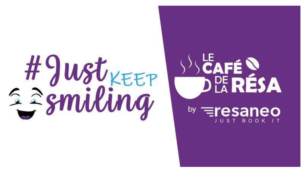 Avec #Justkeepsmiling Resaneo veut faire rire autour du voyage - DR