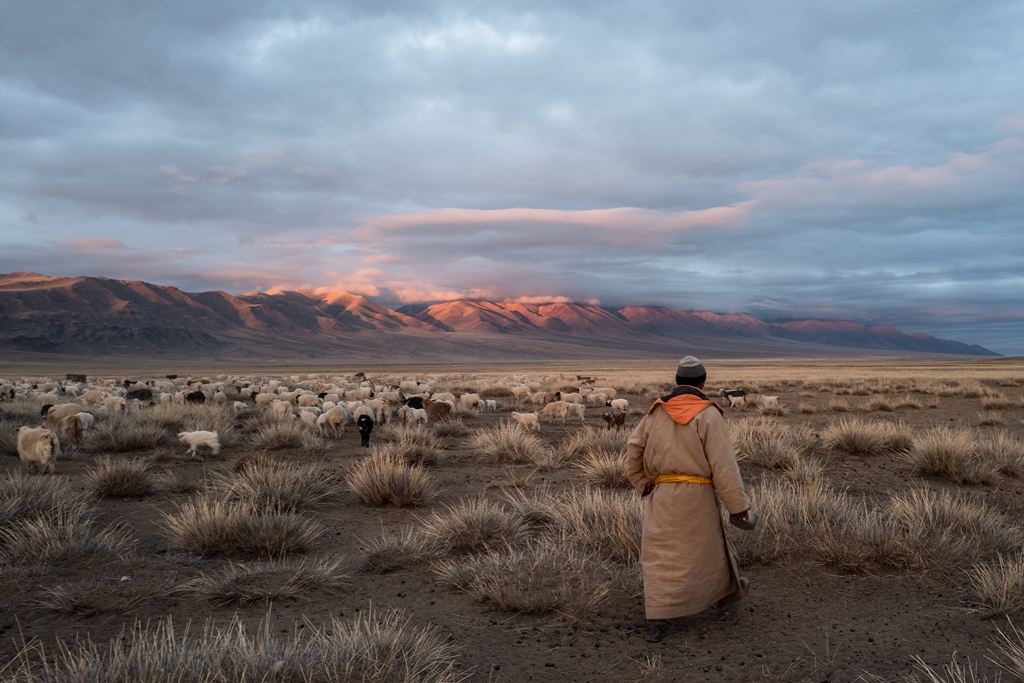 Avec la plus faible densité au monde, la Mongolie est aujourd’hui le pays de la distanciation sociale par excellence ! /crédit Beniamino Pisati