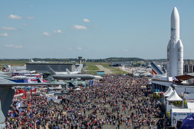 Le salon du Bourget. - DR