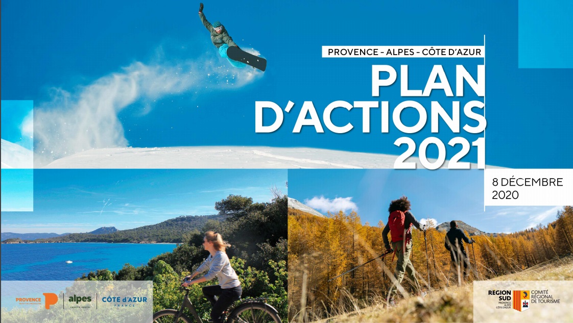 Plan d'actions 2021 : le CRT Provence-Alpes-Côte d’Azur dans les starting-blocks !