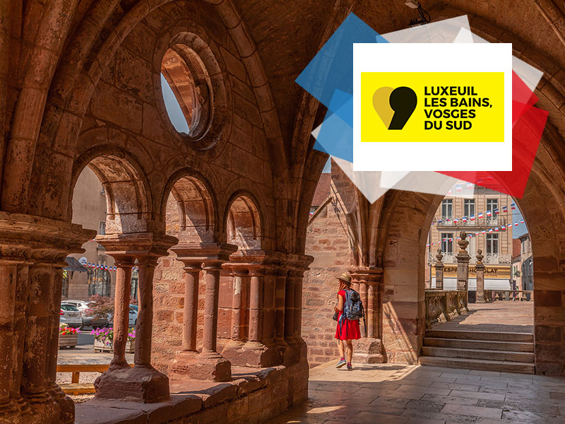 © Itinera Magica – Cloîtres de Luxeuil-les-Bains, ville rose © Itinera Magica – Cloîtres de Luxeuil-les-Bains, ville rose
