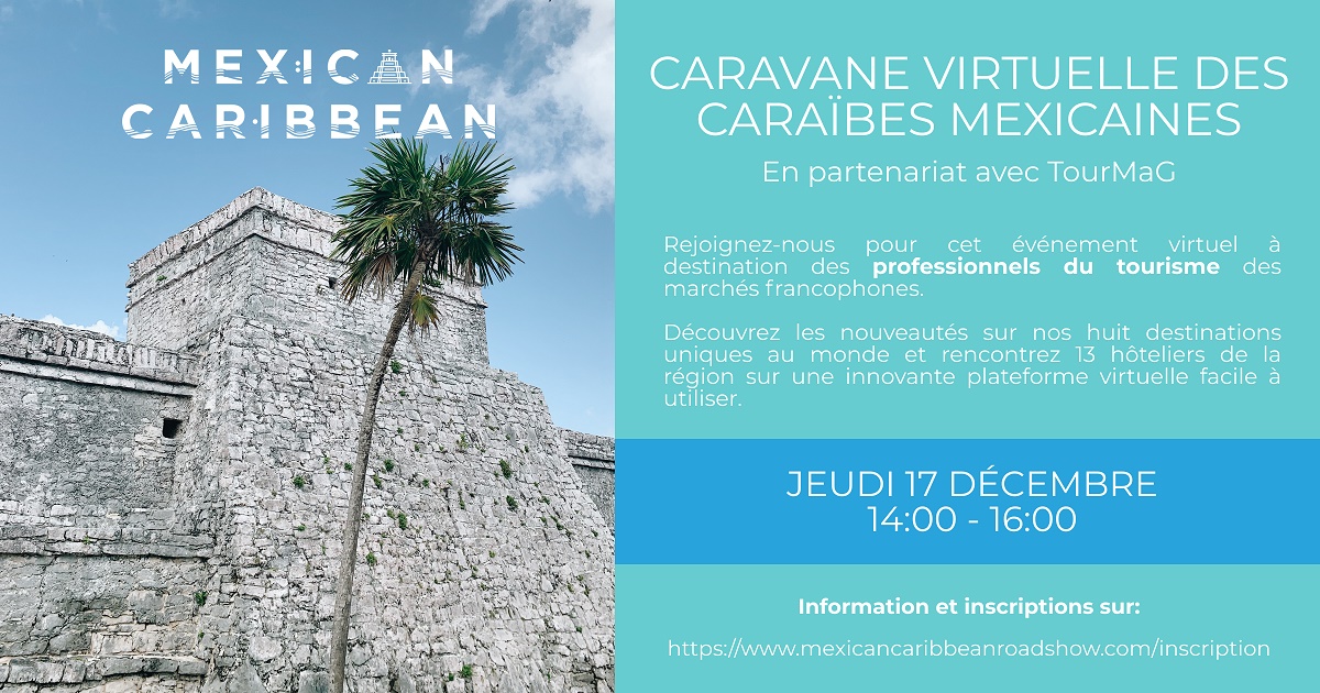 Les Caraïbes mexicaines vous donnent rendez-vous jeudi !