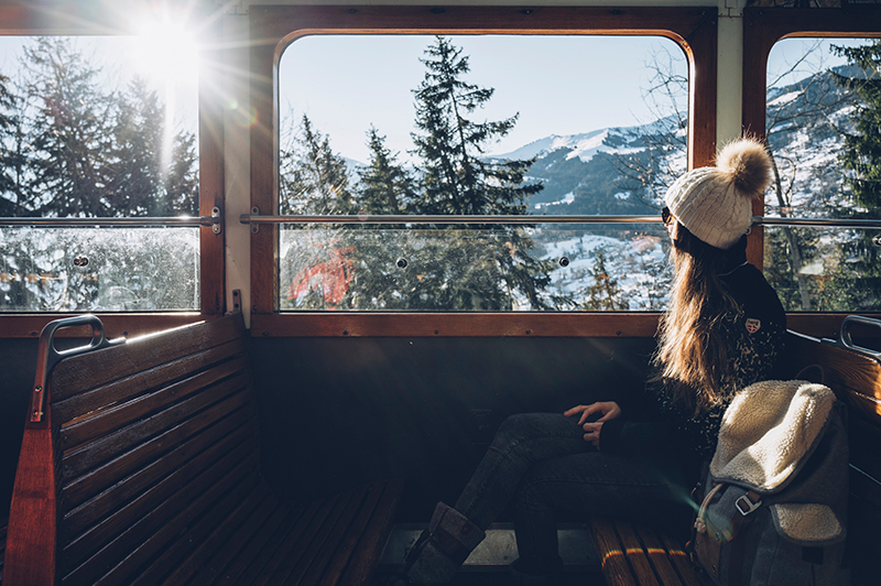 Tramway du Mont-Blanc - Saint-Gervais-les-Bains - massif du Mont Blanc © Max Coquard-Bestjobers
