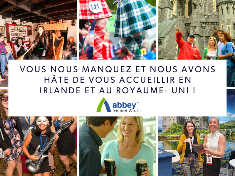 Abbey Ireland & UK à vos côtés en 2021