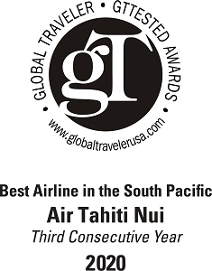 Air Tahiti Nui élue "Meilleure compagnie aérienne du Pacifique Sud"