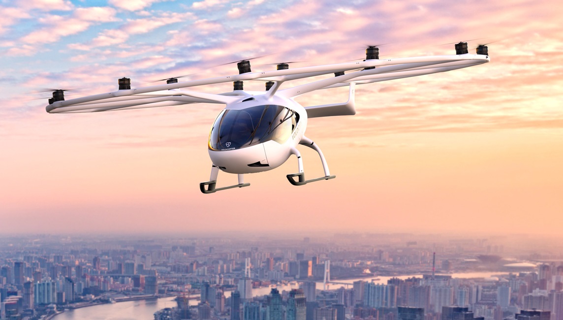 Volocopter (Allemagne) : constructeur de véhicule électrique à décollage vertical (eVTOL) - DR