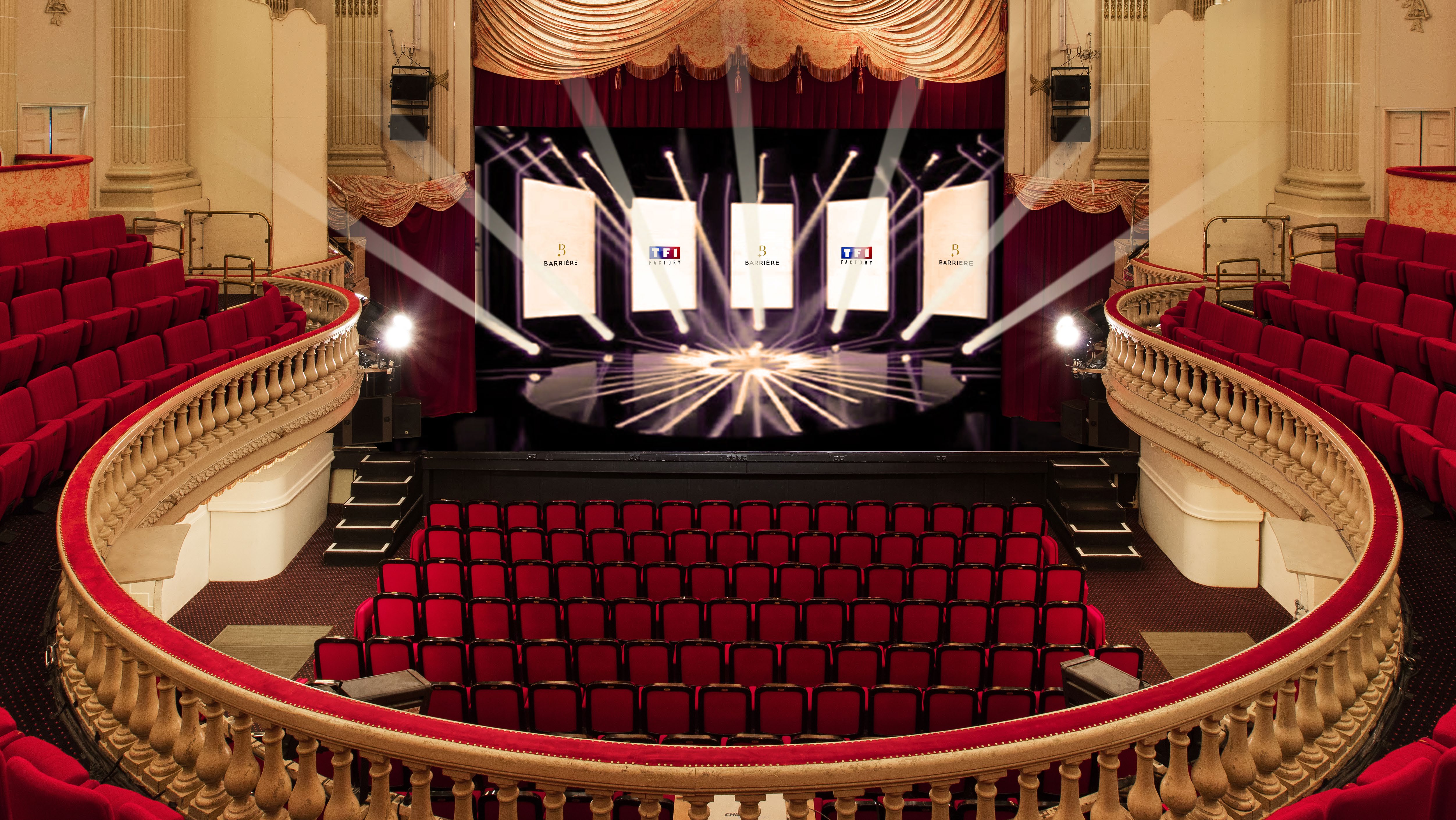 Les établissements du groupe hôtelier accueille les studios de tournage mis en place par les équipes du Groupe TF1 - DR