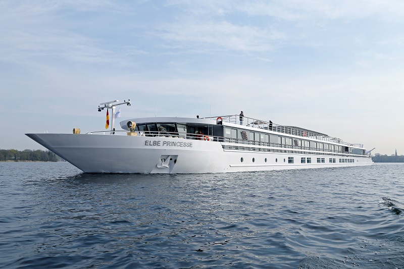 CroisiEurope répartit désormais ses cabines en 3 catégories (standard, intermédiaire et premium). Ici, l'Elbe Princesse - DR : CroisiEurope