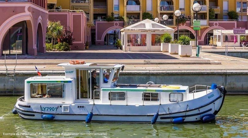 Parmi les offres nous trouvons une croisières sur le Canal du Midi - DR Lidl Voyages