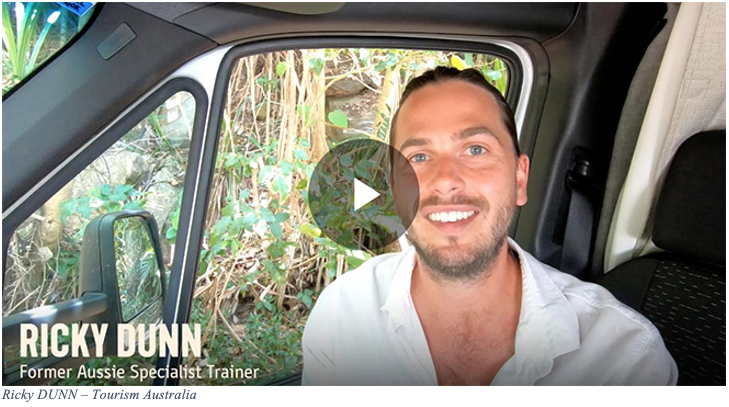 Ricky Dunn, ancien formateur d’agents de voyages pour Tourism Australia en Europe, en Asie et en Amérique du Nord - DR