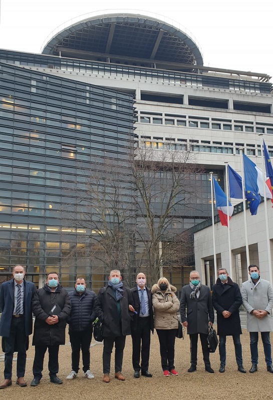 Les organisateurs ont été reçus à Bercy par le directeur de cabinet d’Alain Griset - DR : CAI Les organisateurs ont été reçus à Bercy par le directeur de cabinet d’Alain Griset - DR : CAI