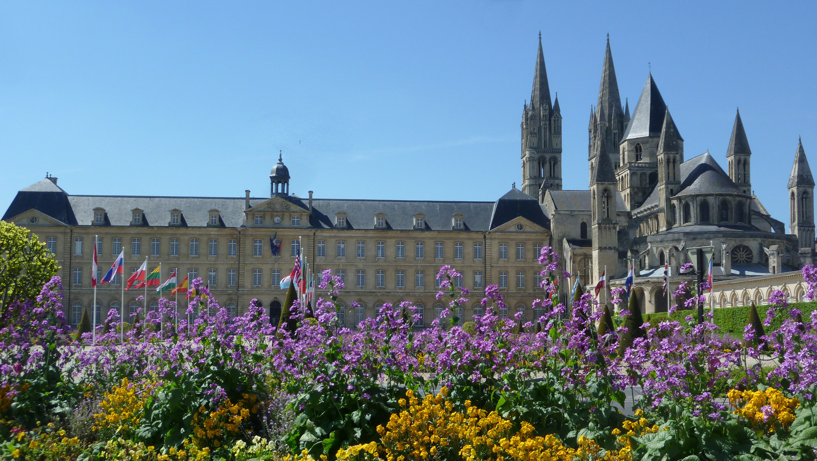 Abbaye aux Hommes  voulue par Guillaume le Conquérant - DR : Emilie Ursule / Normandie Tourisme