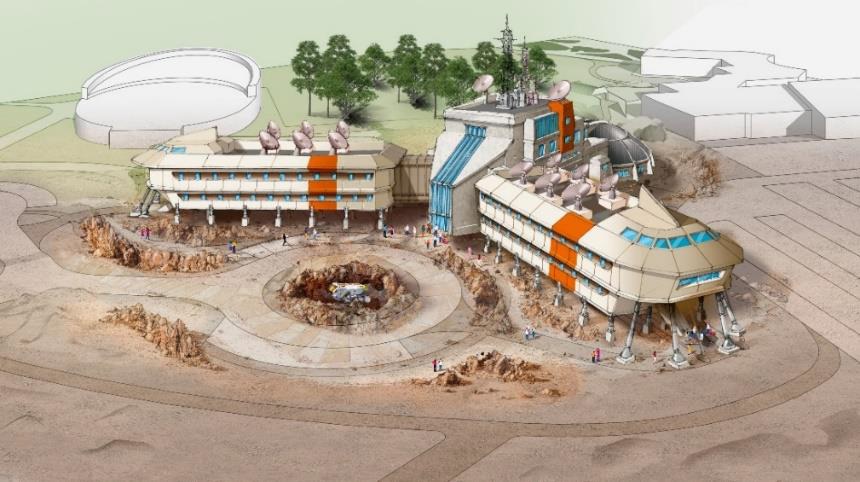 L'hôtel « Station Cosmos » - DR