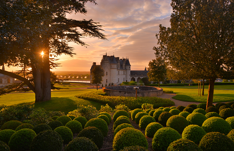© L. De Serres - Jardin Château d'Amboise