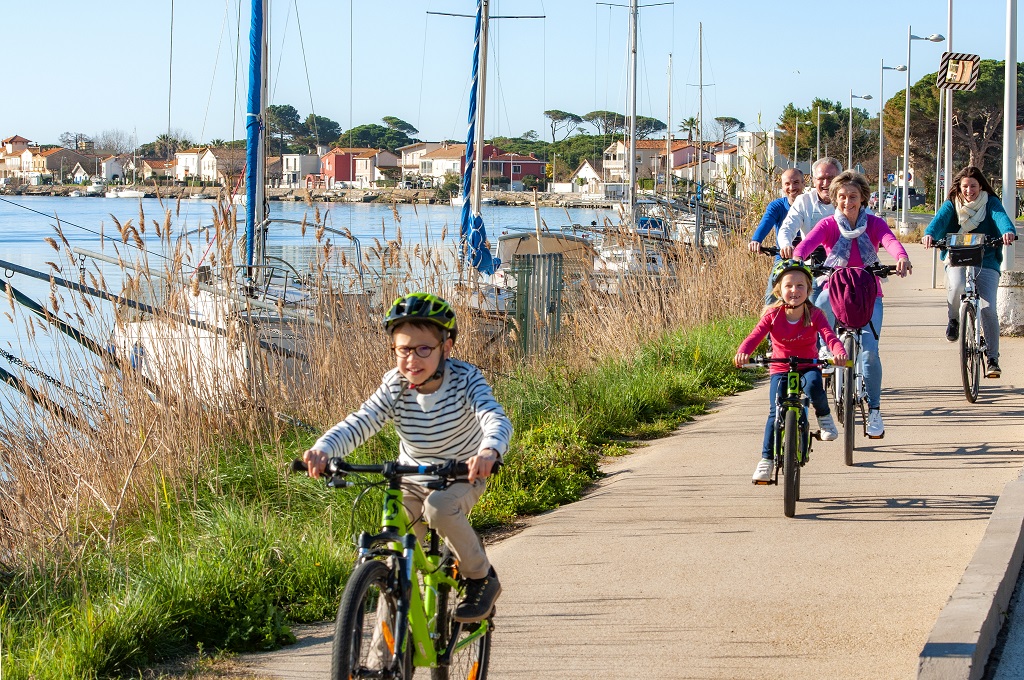 Cap Vélo commercialise un séjour de trois jours de Montpellier à Béziers idéal pour les familles. – DR : Cap Vélo.