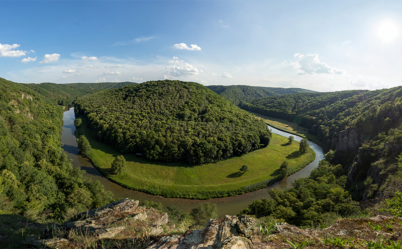 Le parc national de Podyji (Rocher de renard) © Znojmoregion / CCRJM